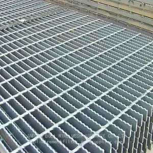 Hot Galvanized Building Reconstruction Building Upgrade Flooring Bar Grating /Heavy-Duty Industrial Steel Floor Grating thumbnail-4