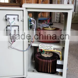 220V AC Output Single Phase Approve Portable 15000W Automatic Voltage Regulator thumbnail-4