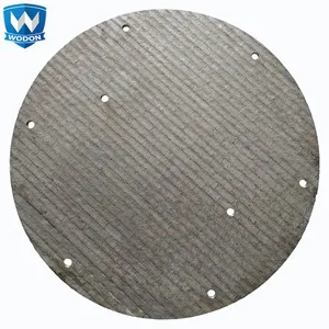 High Chromium Carbide Overlay Mild Steel Wear Resistant Bimetal for Ball Mill Liner Plates thumbnail-1