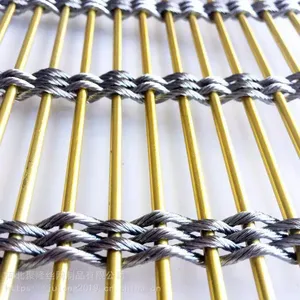 Metallisches dekoratives Netz für Deckenhänge und Wanddekoration thumbnail-2