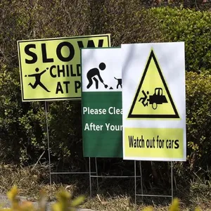 Custom PP Corrugated Sign Boards – Durable Outdoor Warning & Advertising Panels thumbnail-3