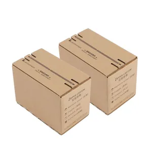Kraft Paper Zipper Corrugated Carton Easy Tear Strip Recycled Materials for Clothing Cosmetics Aircraft Mailer Box Packaging thumbnail-5