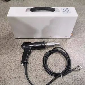 Automotive Interior Repair Welding, Rivet Point Welding of Plastic Hollow Columns, 35k 600w Handheld Ultrasonic Spot Welder thumbnail-1