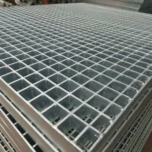 Hot Dipped Galvanized Steel Grating Heavy Duty Metal Grid for Industrial Platform Walkway thumbnail-3