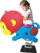 Forest Animal Rocking Horse Elephant Rocking Horse. thumbnail-3