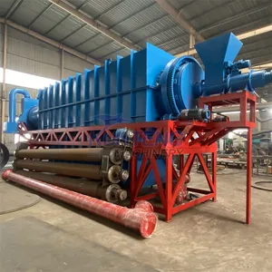 Charcoal Briquette Making Complete Machine Set Flammable Shisha Bbq Charcoal Machine Olive Charcoal Briquette Production Line EPC thumbnail-4