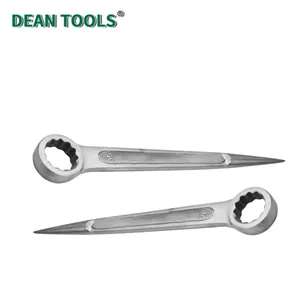Smooth Finish Non-Magnetic Construction Box Wrench Single End Ring Spanner, Ring Podger Spanner thumbnail-5