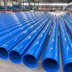Fusion Bonded Epoxy FBE Coated Steel Pipe API 5L Anti-Corrosion Carbon Steel Pipe for Oil & Gas Transmission thumbnail-2