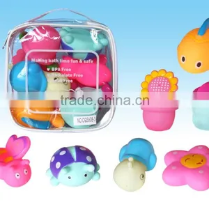 Bath Toys Set, PVC Bag Packing. Water Squirter thumbnail-1