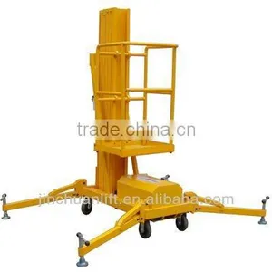 Mobile Hydraulic Aerial Lifts/sing Mast Aluminum Lift Platform thumbnail-1