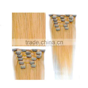 WJ008 220grams Remy Clip in Hair Extension 100% Human Clip in Double Weft Marley Braid Hair Extension Supplier's Choice thumbnail-5