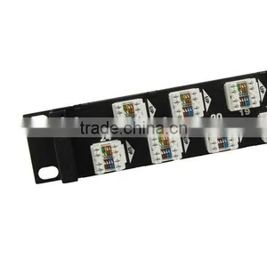 24Port UTP Cat 6 Patch Panel/Unshielded Cat 6 Patch Panel thumbnail-3