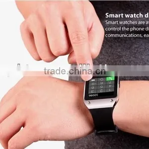 2014 Podoor PW305 Bluetooth Smart Watches ,touch Screen Wirst Watch for Smart Mobile Phone ,man Watch thumbnail-1