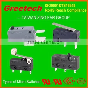 2015 Limit Switch, Zing Ear China Supplier Electrical Momentary Switches thumbnail-1