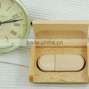 Best Promotion Gift 4GB 8GB 16GB Wooden Usb Disk 2.0 thumbnail-1
