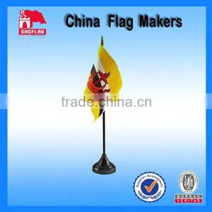 Custom Small Ofice Table Flag Pole And Stand thumbnail-1