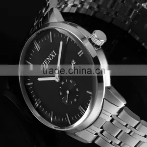 Relogios Masculino Steel Quartz Watch Men, Men Dress Watch WA060 thumbnail-5