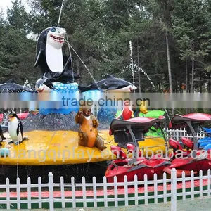 Fight Shark Island, Spin Rides in Outdoor Park, Water Game in Water Park thumbnail-4