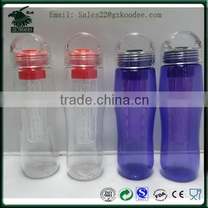 Plastic Tritan Drinking Water Bottle With Fruit Infuser thumbnail-1