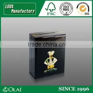 Luxrious Black Wooden Perfume Box With High Gloss Finish thumbnail-1