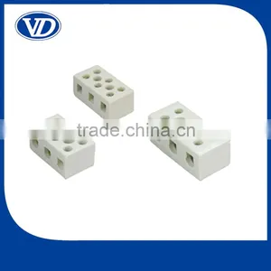 5A,10A,15A,30A 60A 3 Way 8 Holes Porcelain Terminal Blocks thumbnail-1