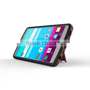 TPU+PC Back Case For LG V10 F600 With Phone Stands Hard Case With Stents MT-4788 thumbnail-3