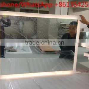 LED Lighted Frameless Rectangle Mirror for Luxury Hotel thumbnail-2
