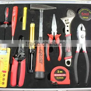 22pcs High Grade Aluminum Box Household Combination Hand Tools Set Quality Choice thumbnail-2