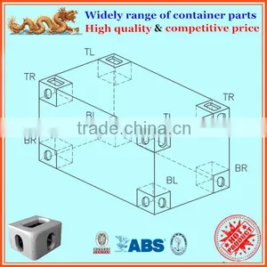 Primer Coating 20ft 40ft Container Corner Blocks thumbnail-1