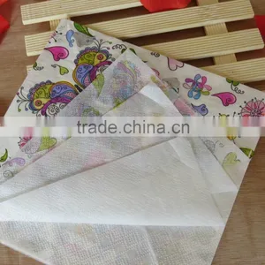 Factory Price Virgin Wood Pulp Folding Tissue Paper Napkins thumbnail-6