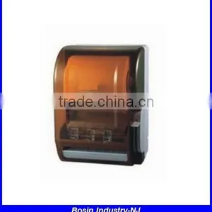 Transparent Plastic Wall Mounted Airport Toilet Auto Cut Paper Towel Dispenser Quality Choice thumbnail-5