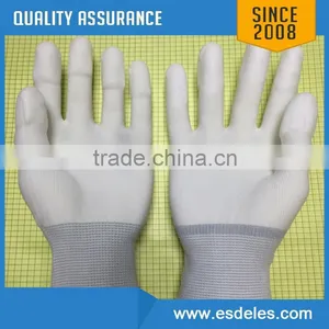 Gold Supplier Antistatic pu Palm Coating Glove thumbnail-4