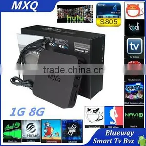 Factory Price MXQ Amlogic S805 XBMC Quad Core 1G/8G Smart Android TV BOX thumbnail-1