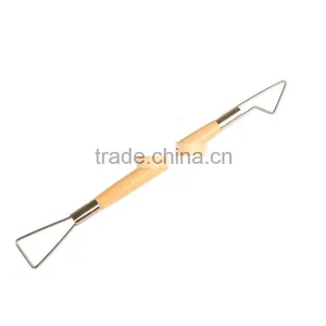 Hot Selling 5pcs Wooden Clay Sculpture Knife Carving Tool Pottery Tools thumbnail-4