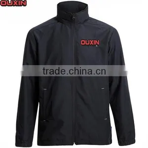High Quality China Wholesale Custom Men Plain Windbreaker thumbnail-1