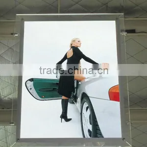 NEW Edgelight Crystal Frame Light Box Double-sided Hang Type CF2A Silm Light Box thumbnail-2