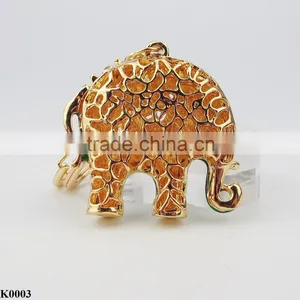 Letest Design Elephant Logo Alloy Keychain K0003 thumbnail-4