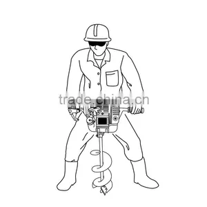 Single Operation Type Gasoline Earth Auger thumbnail-3