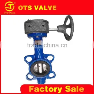 Long Service Life Rubber Sealing Butterfly Valve Dn150 Butterfly Valve Dn200 thumbnail-1
