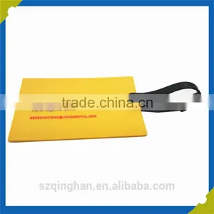 Newly ID Rubber Tag Soft Pvc Luggage Tag Personlized Design Luggage Tag thumbnail-4