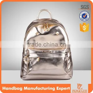 3709- 2016 Latest Fashion Girl Backpack Design High Quality PU Lady Custom Backpack OEM China thumbnail-1