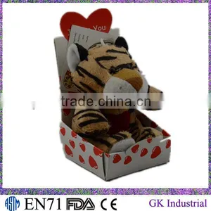 Plush Toy Yellow Tiger thumbnail-1