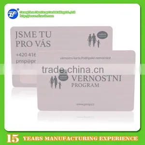 Customize PVC Plastic Club Loyalty Membership Cards Supplier's Choice thumbnail-1
