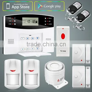 YL-M2B New Combination Time Clock LCD Display GSM Wireless Home Anti-Theft Security Alarm System thumbnail-1