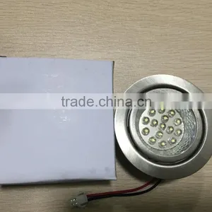 1.5w DIP Surface Mounted or Embedded Led Circular Cabinet Light thumbnail-2