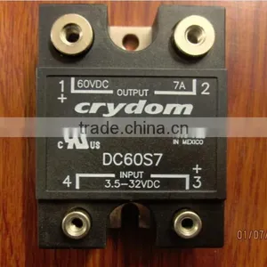 Panel Mount DC60S7/ Control Voltage 3.5-32VDC/ Load Current 7A@ 60 VDC thumbnail-1