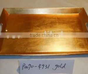 Gold Plastic Tray,pp Plastic Tray thumbnail-1