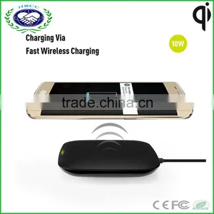 2016 New Arrived 9v Fast Charger qi Wireless Chager for Samsung Note5 S6 Edge thumbnail-3