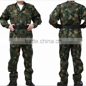 New Polygon Woodland Camo Polyester/ Cotton African Military Uniform thumbnail-1