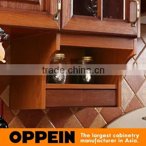 High Quality Country Style Solid Wooden Kitchen Cabinet thumbnail-5